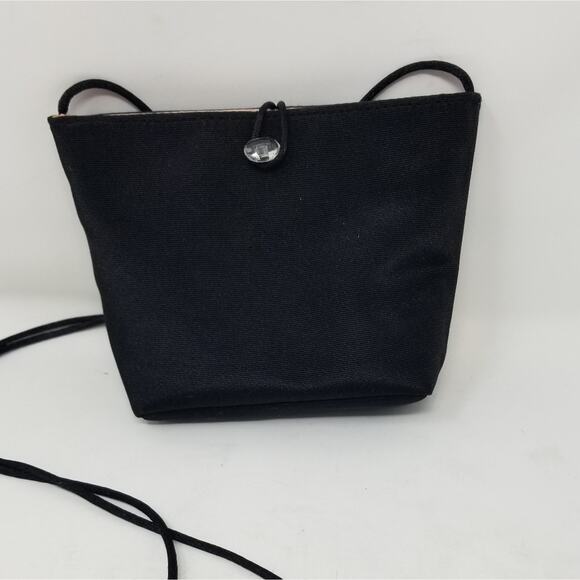 Victoria's Secret Mini Black String Shoulder Bag Lightweight Easy to Carry Bag - Picture 2 of 8